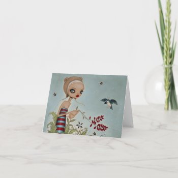 Beguiled Note Card by CaiaKoopman at Zazzle