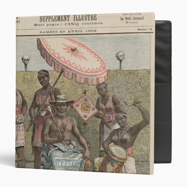 Behanzin  King of Dahomey Binder (Front/Inside)