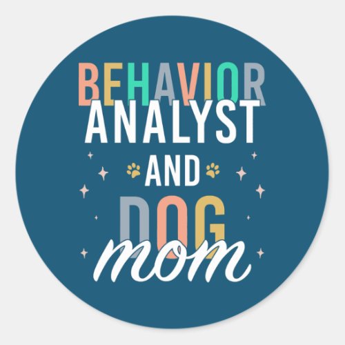 Behavior Analyst Applied Behavior Analyst Classic Round Sticker
