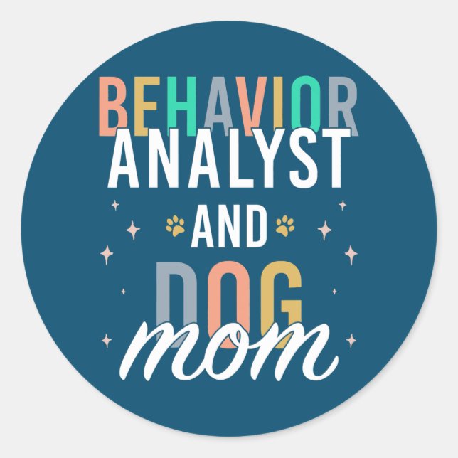 Behavior Analyst Applied Behavior Analyst Classic Round Sticker (Front)