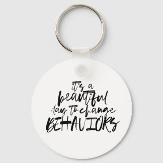 Behavior Analyst, BCBA, RBT, Behaviorist, ABA Keychain