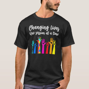 Behavior Analyst for ABA Therapist Technician RBT T-Shirt