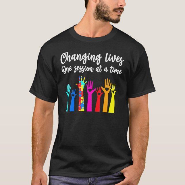 Behavior Analyst for ABA Therapist Technician RBT  T-Shirt (Front)
