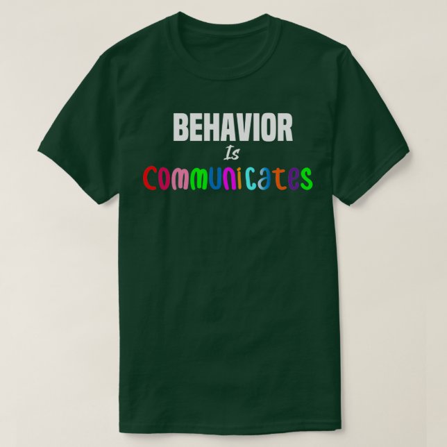 Behavior Communication Neurodiversity Is Beautiful T-Shirt (Design Front)