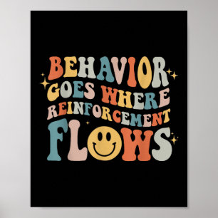 Behavior Goes Where Reinforcement Flows Autism Awa Poster