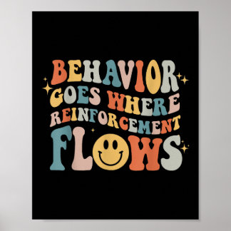 Behavior Goes Where Reinforcement Flows Autism Awa Poster