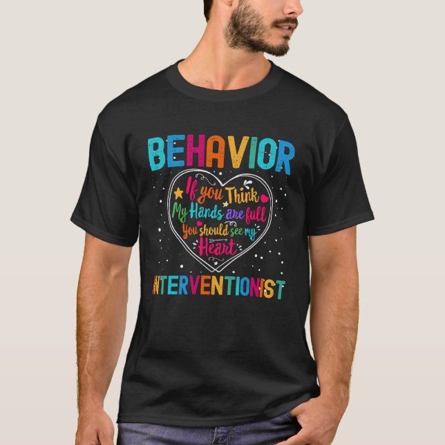 Behavior Interventionist Appreciation Week Back to T-Shirt (Front)