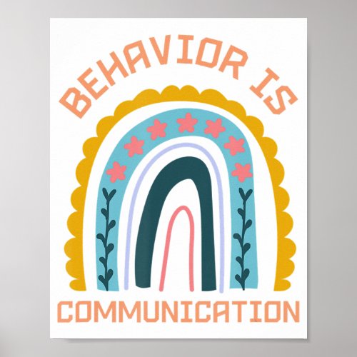 Behavior Is Communication Special Education SPED T Poster