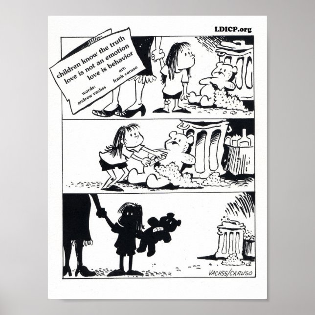 Behavior Is The Truth 8.5 x 11 Print (Front)