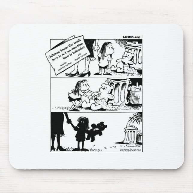 Behavior Is The Truth Mousepad (Front)