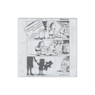 Behavior Is The Truth Stone Magnet