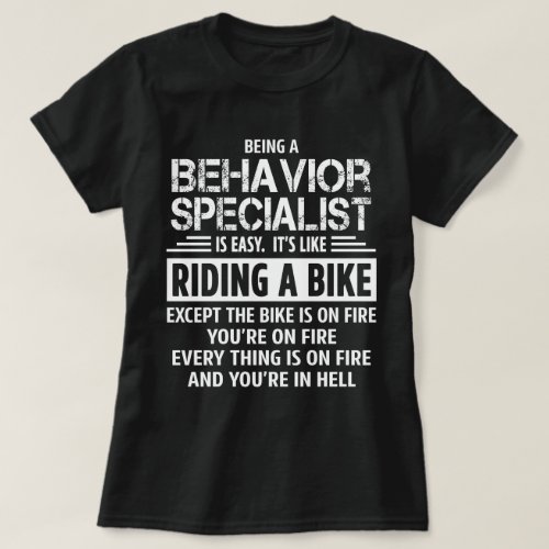 Behavior Specialist T_Shirt