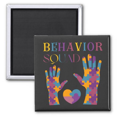 Behavior Squad Applied Behavior Analysis Crew  Magnet