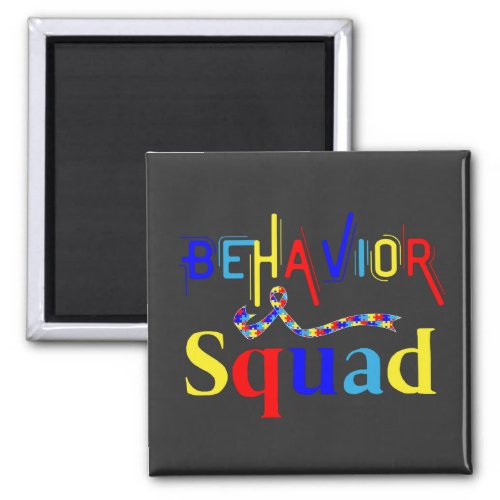 Behavior Squad April Autism Awarenes Behavior Tech Magnet