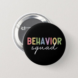 Behavior Squad | Behavior Therapist ABA Therapist Button