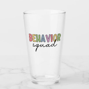 Behavior Squad Behavior Therapist ABA Therapist Glass