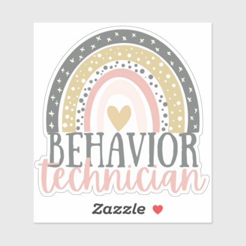 Behavior Technician RBT gift ABA gifts  Sticker