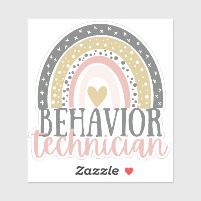 Behavior Technician, RBT gift, ABA gifts,  Sticker (Sheet)