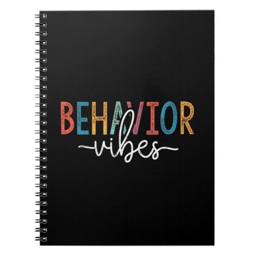 Behavior Vibes Notebook