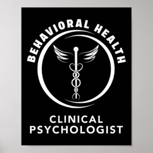Behavioral And Mental Health Clinical Psychologist Poster