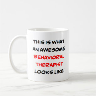 behavioral therapist, awesome coffee mug