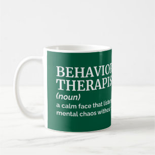 Behavioral Therapist Psychology Definition Mug