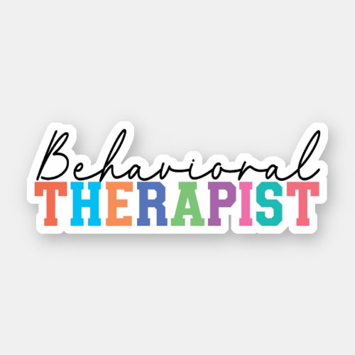 Behavioral Therapist Sticker