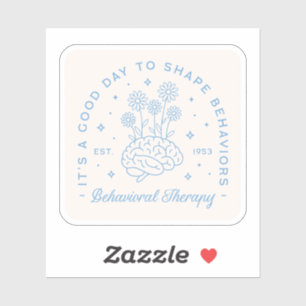 Behavioral therapy therapist aesthetic sticker
