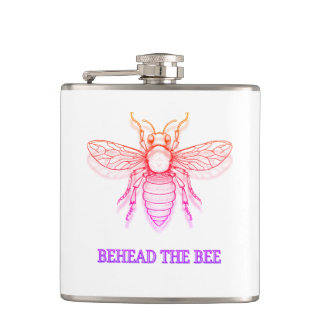 Behead The Bee Flask