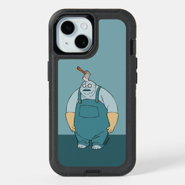 Behemoth Axe Head iPhone 15 Case (Back)