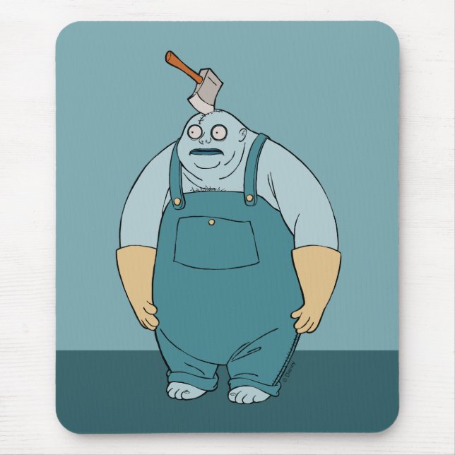 Behemoth Axe Head Mouse Pad (Front)