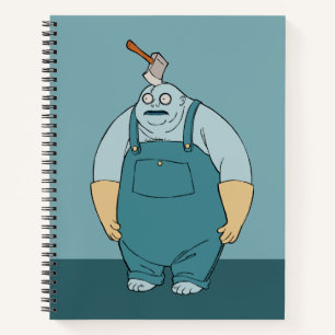 Behemoth Axe Head Notebook