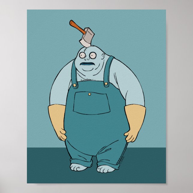 Behemoth Axe Head Poster (Front)