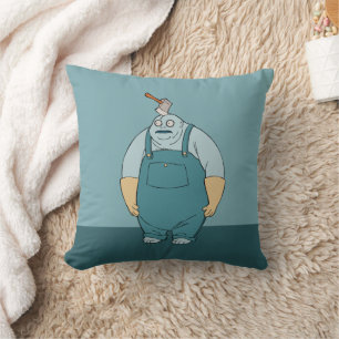 Behemoth Axe Head Throw Pillow