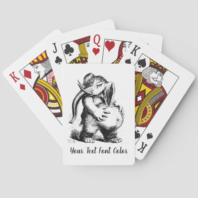 Behemoth Demon Poker Cards (Back)