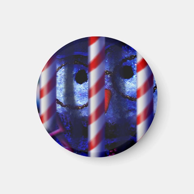 Behind Bars Magnet (Front)