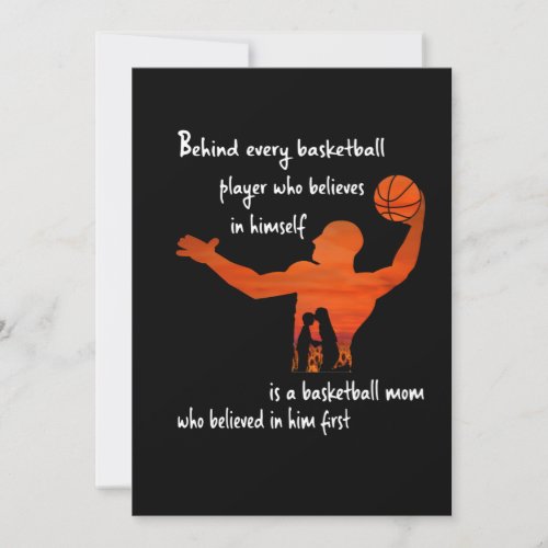 Behind Every Basketball Player Mom Who Believed Invitation