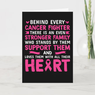 Behind every cancer fighter there is stronger card