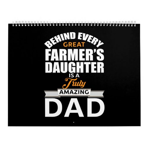 behind every farmer daughter is a truly amazing da calendar