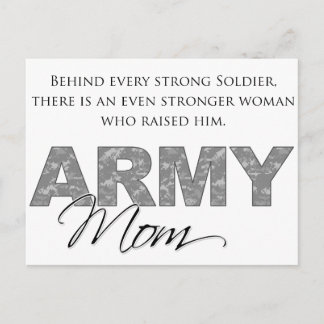 Behind Every Strong Soldier 1 Postcard