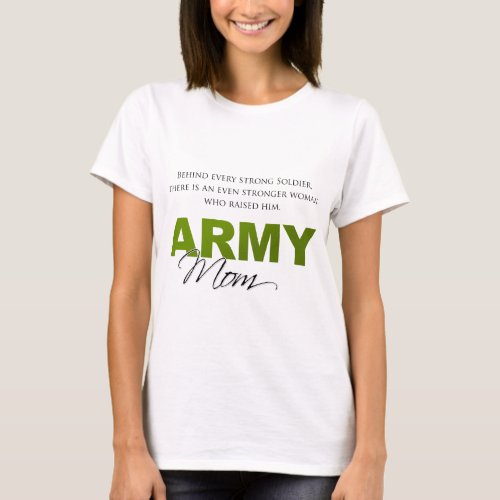 Behind Every Strong Soldier 2 T_Shirt