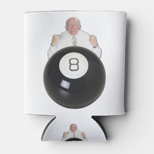 Behind the 8 Ball Can Cooler (Front)