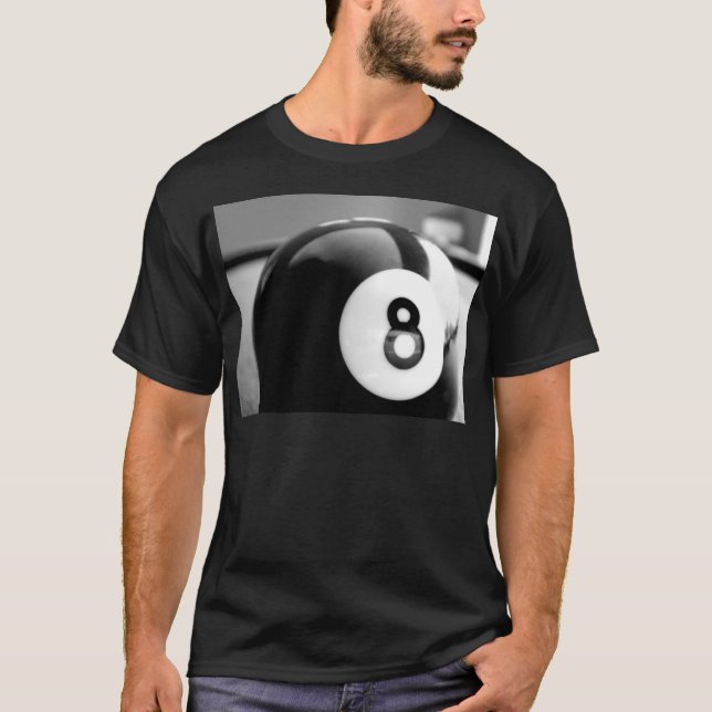 Behind the 8-Ball, Eight Ball T-Shirt (Front)