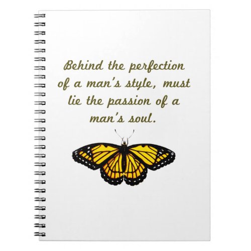 Behind The Perfection Notebook