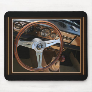 Behind the Wheel Mouse Pad