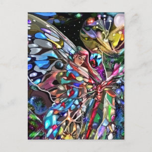 Behind The Wing of a Butterfly Postcard