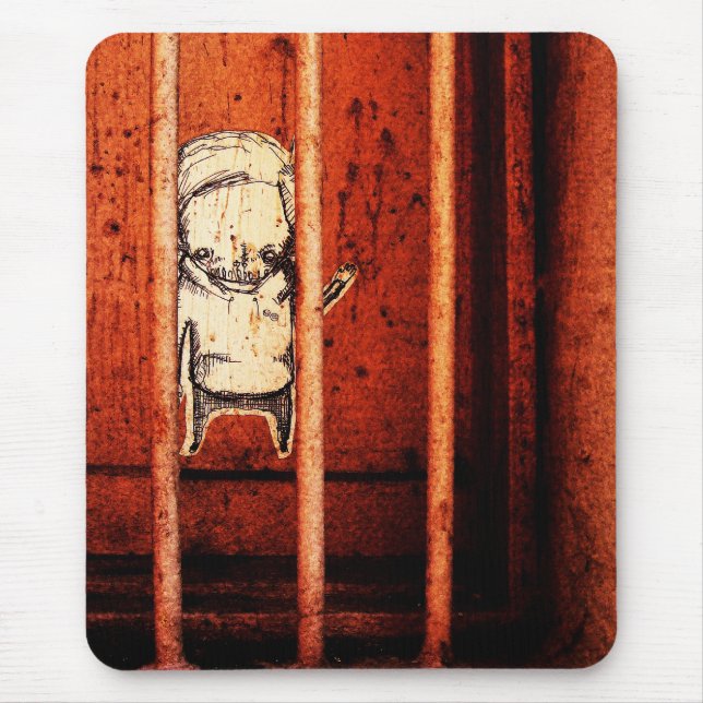 behindbars mouse pad (Front)