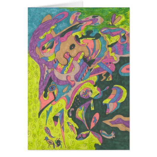 Behold, Original Abstract Cards (Front)