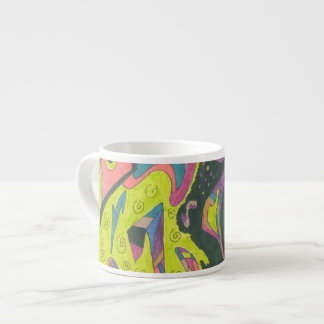 Behold, Original Abstract Espresso Cup