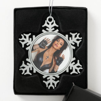 Behold snowflake ornament